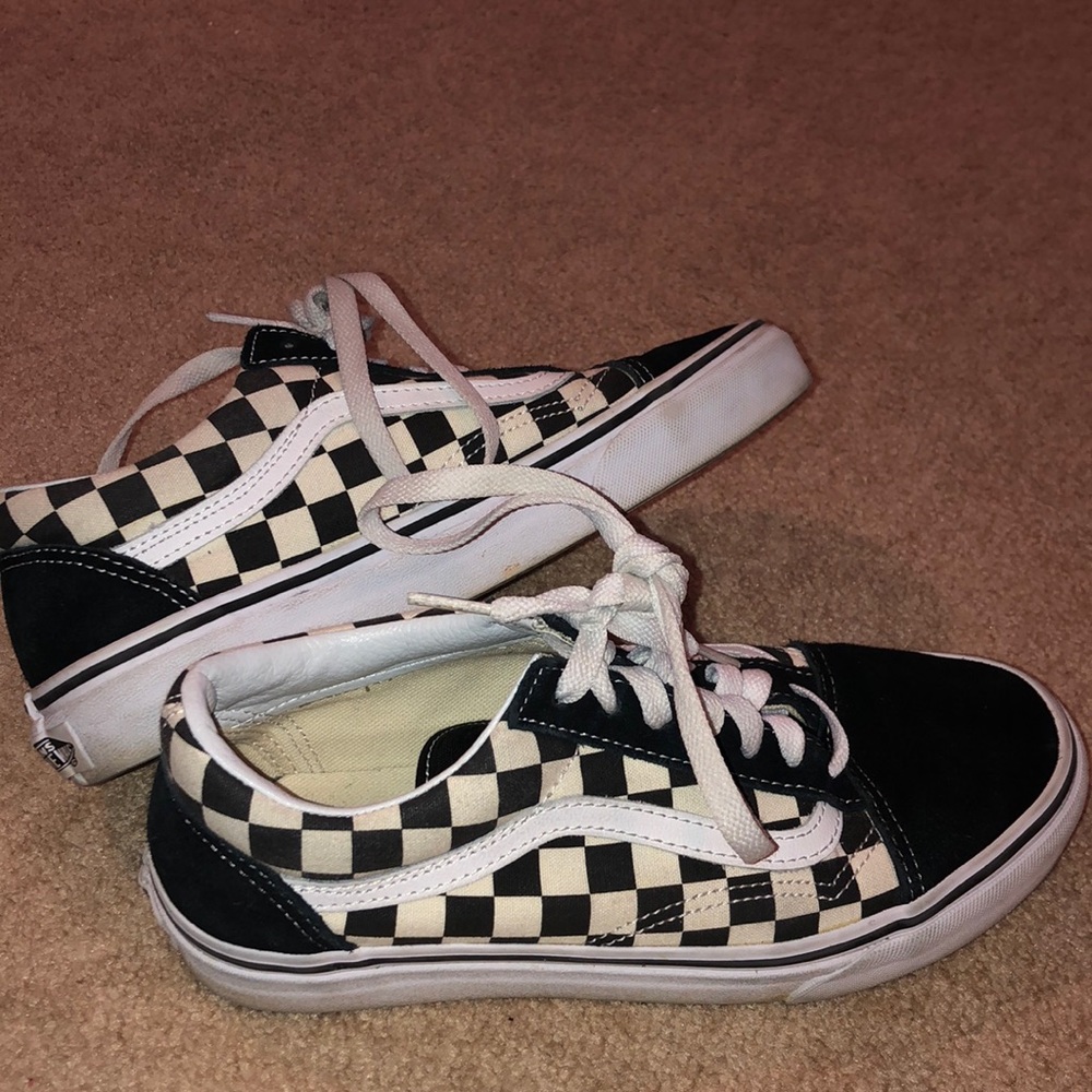 Checkered Old Skool Vans
